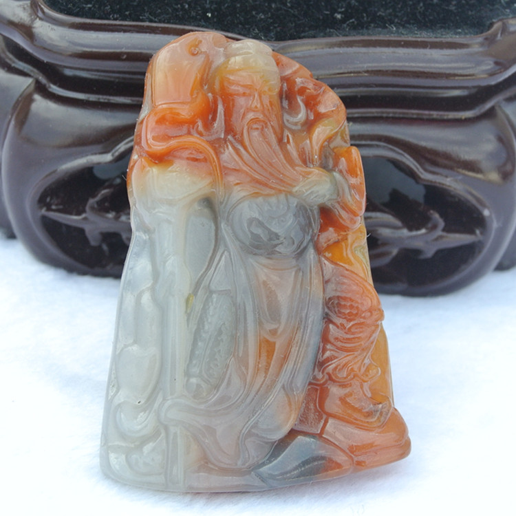 Huanglong jade pendant natural HuangLongYu Guan Yu Pendant Pendant man Lucky Body Exorcism Help transport Safety 01in the Jewelry/Diamond/Jade/Gold , Other natural jade , HuangLongYu (New) , Choker category - from Buy2taobao.com to provide professional Taobao agent buy service