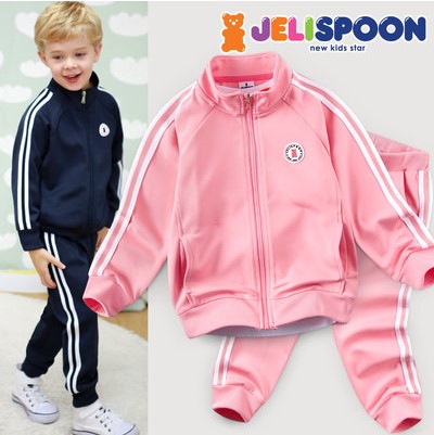 現貨 韓國進口童裝JELISPOON正品春秋男女童時尚戶外運動套裝在類目 童裝/嬰兒裝/親子裝, 兒童戶外服, 兒童運動套裝中 - 來自Buy2taobao.com提供專業的淘寶代購服務