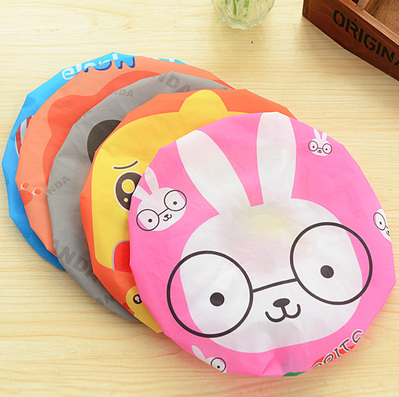 lovely Huang Ya Cartoon Small animals take a shower Shower cap Japanese waterproof Bathing cap Shampoo cap Capin the Family/Personal Cleaning Tools , Personal care cleaning appliances , Shower cap category - from Buy2taobao.com to provide professional Taobao agent buy service