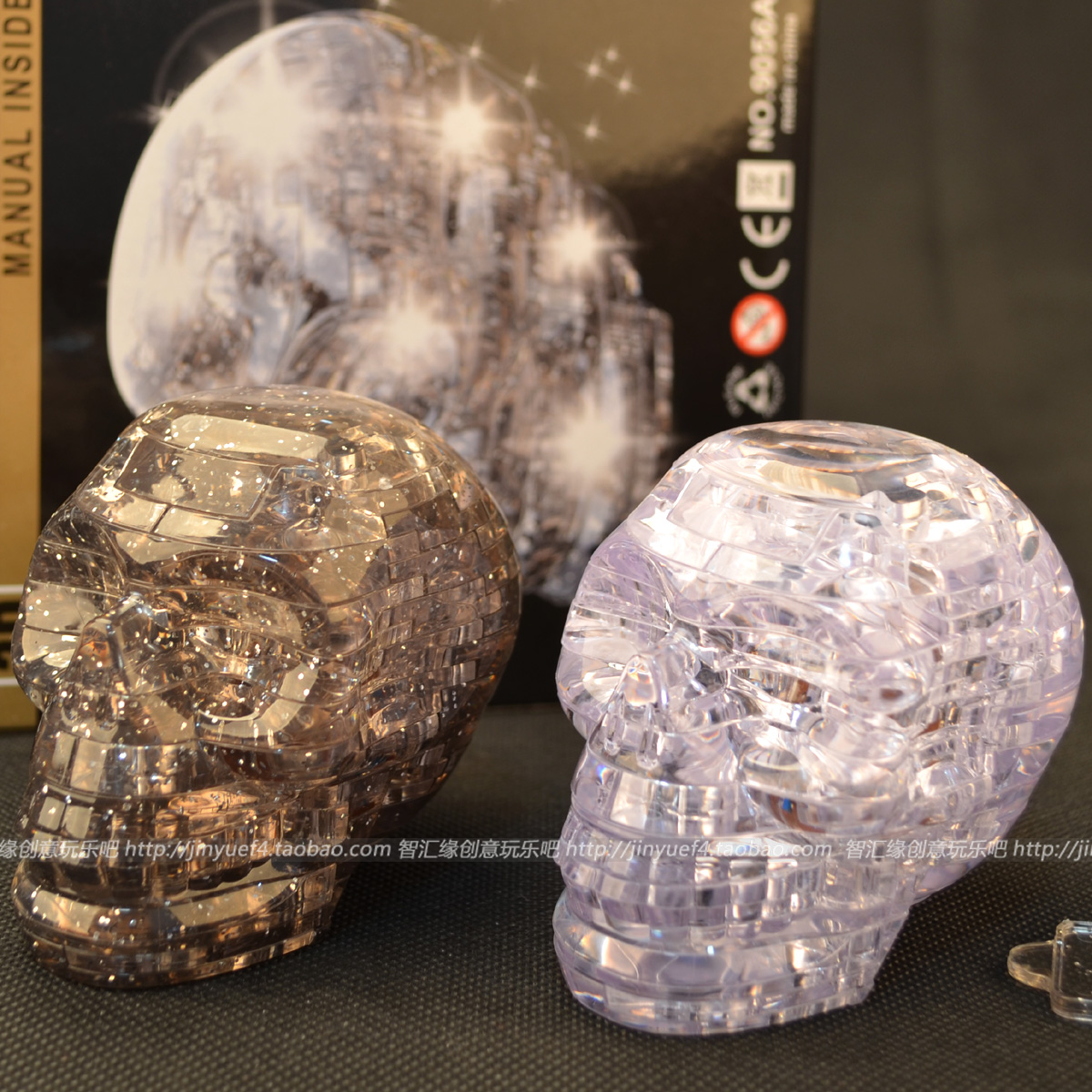 立体拼图水晶积木3d拼装塑料拼插积木 成人益智居家摆设 闪光骷髅|msdalam kategori Toy/bayi/teka-teki/blok bangunan/model, manik/teka-teki/Pasangan/pemasangan/Pukul mainan, teka-teki/teka-teki - dari Buy2taobao.com untuk memberikan perkhidmatan ejen Taobao profesional membeli