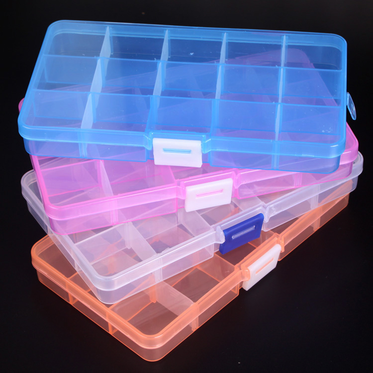 15 Split transparent Plastic Storage box Spare parts storage box Jewelry box Jewelry box Kitin the Storage consolidation , Home Storage appliances , Storage Box , Jewelry Box category - from Buy2taobao.com to provide professional Taobao agent buy service