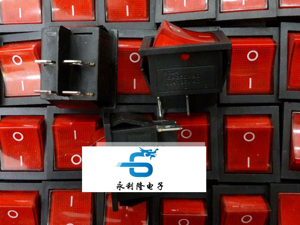 電焊機常用船形開關 KCD4 15A 250V 紅色帶指示燈開關 電源開關在類目 3C數碼配件, 電子元器件市場, 電子元件, 其它元器件中 - 來自Buy2taobao.com提供專業的淘寶代購服務