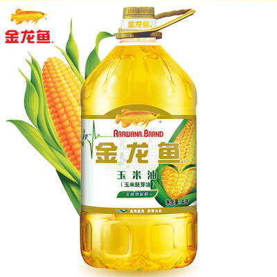 【天猫超市】金龙鱼 玉米油4L/桶 食用油 非转基因压榨浓香