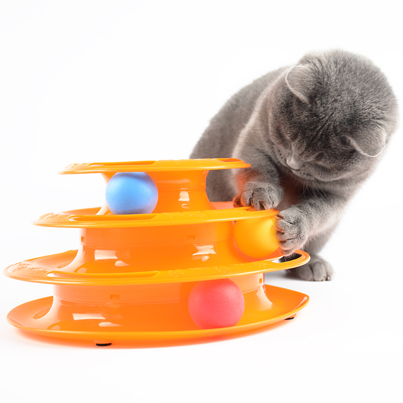Kitty Toys turntable Pet cat turntable three layers Puzzle Pets Toy Ball Catin the Pet/Pet food and supplies , Cat/Dog Toys , Flying disk category - from Buy2taobao.com to provide professional Taobao agent buy service