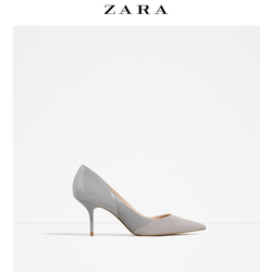 ZARA 女鞋 中跟真皮包鞋 11212101004