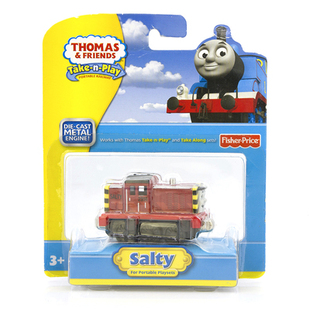 托马斯和朋友们合金磁性小火车塞尔缇车模，salty沙地盒装r8849