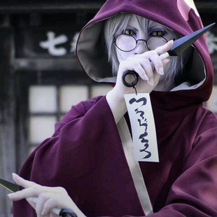 火影忍者 药师兜COS服 兜披风忍者大战迪达拉假发cosplay服装