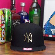美国mlb棒球帽男女ny帽子，洋基队潮牌嘻哈帽，42号纪念款平沿帽