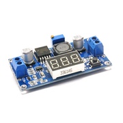 dc-dc可调稳压电源模块，lm2596降压模块带电压表显示蓝板