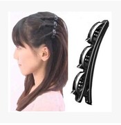 韩版美发工具造型发夹双层刘海，夹蓬盘发器发卡发饰头饰品编发器