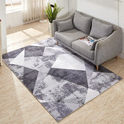 简约现代抽象水墨北欧美式地毯客厅茶几卧室床边定制长方形满铺毯