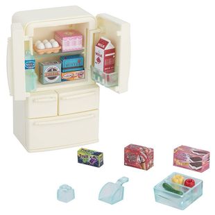 日本森贝尔电冰箱洗衣机，家具仿真家电袖珍厨具，男女孩过家家玩具
