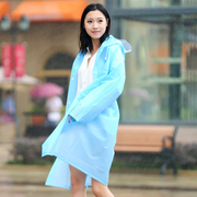 成人男女长款雨衣外套户外徒步旅游走路时尚，透明防雨全身雨披风衣