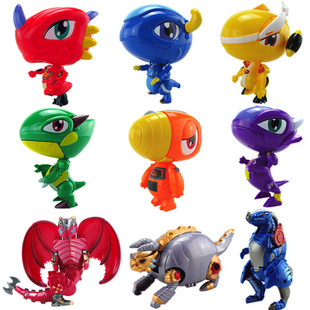 斗龙战士5斗龙蛋3变形机器人恐龙烈古拉蛋雷古曼加布多动画片玩具