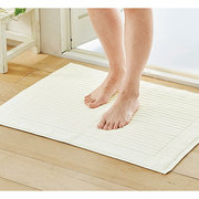 日本日本制今治纯棉毛巾料浴室地垫 吸水脚踏垫