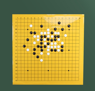 教学象棋磁性布质，19路围棋教学棋盘黑板，磁布方便轻巧棋布