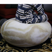 高档超大仿真懒人石头沙发 创意鹅卵石抱枕坐垫场景道具装饰
