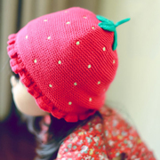 婴儿帽子秋冬女宝宝纯棉3-6-12个月男童护耳帽婴幼儿童针织帽冬季