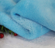 加厚蓝色 毛绒布料 短毛 服装 首饰柜台展示布料 背景绒布