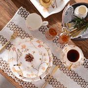 陶瓷咖啡杯套装欧式简约家用杯子创意下午茶茶杯茶具个性英式杯碟