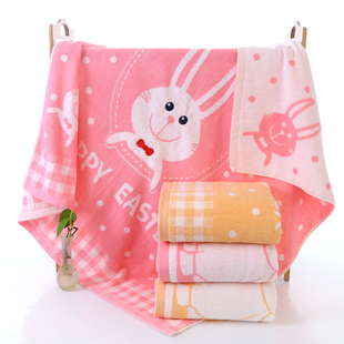 纯棉儿童毛巾被春夏幼儿园毛巾被正方形，儿童空调被抱被婴儿浴巾