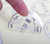 透明不干胶烫银烫金PVC不干胶印刷丝印UV印刷亚银不干胶印刷标签