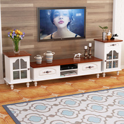 地中海电视柜简约现代组合套装茶几卧室电视机柜欧式小户型客厅柜