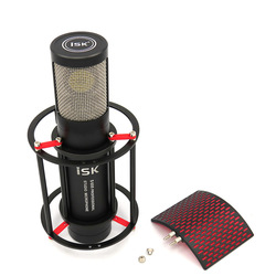 ISK S600电容麦克风电脑网络K歌YY话筒 专业录音喊麦克风喊麦话筒