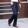 薄款垂感西裤男直筒，修身休闲工作服中年设计感西服裤宽松正装裤子