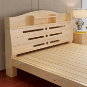 榻榻米床实木床1.5加厚双人床，1.8米书架单人，带成人松木床简易