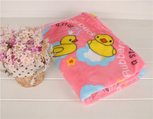 新生儿春夏毛毯单层小毯子，婴儿超柔毯子新生儿用品，床单空调毯被子