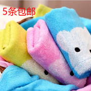 中国结小熊婴幼儿童专用竹炭竹纤维毛巾 洗澡美容巾面巾棉TD6003