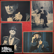 Leonard Cohen莱昂纳德科恩 民谣摇滚牛皮纸海报装饰画相框墙纸