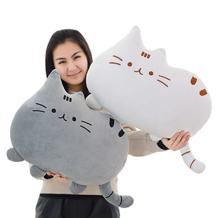 大号喵星人猫咪靠垫抱枕 创意猫猫毛绒玩具公仔玩偶 男女生日礼物