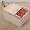 桐师傅炭化桐木保鲜米桶，10kg日式实木储米箱防虫，储米缸厨房米柜