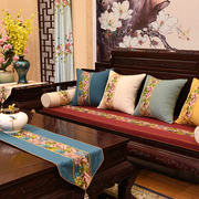 中式古典靠垫罗汉床红木家具沙发垫坐垫实木椅垫海绵垫套定制沙发