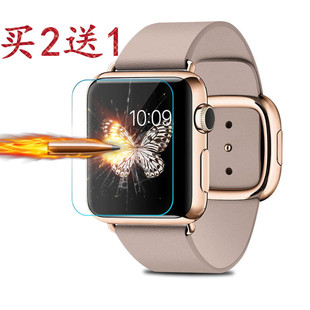 适用苹果手表膜iwatch9代钢化膜3d全屏覆盖applewatch8非全屏保护贴膜s1s2s3s4s5s6s7代高清膜