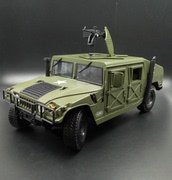 凯迪威合金军事模型1 18美军悍马车模战地车越野车金属汽车