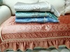 赛丽尔sd128凡尔赛中式皮沙发，布艺防滑坐垫沙发巾，沙发罩沙发垫