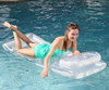 单双人充气浮床成人多人水上浮排遮阳漂浮气垫网布休闲椅游泳圈