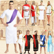 万圣节cos古罗马武士服装，角斗士耶稣圣母雅典服装，埃及阿拉伯衣服