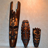 兰纳东南亚传统工艺实木面具木雕非洲脸谱酒吧ＫＴＶ装饰壁挂壁饰