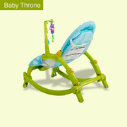 婴儿摇椅多功能轻便折叠电动安抚椅躺椅儿童摇摇椅秋千床摇篮