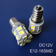 高品质 5050 DC 12V 3W E12 LED灯泡 E12 LED光源 E12水晶装饰灯