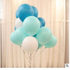 10寸2.2克蒂芙尼蓝气球浪漫婚庆，婚礼婚房装饰儿童生日布置用品