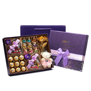 费列罗巧克力礼盒装爱心，德芙巧克力男女，生日创意礼物情人节送女友