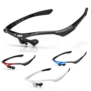 0089骑行眼镜架可换镜片风镜一体自行车男女户外运动单车镜框配件