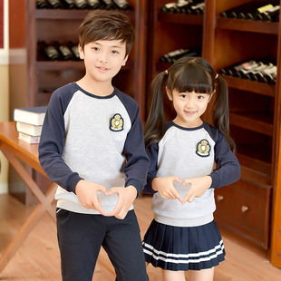 男女童校服套装学院风中小学校服园服运动会服装两件套幼儿园园服