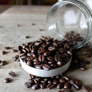狗头家碳烧咖啡豆200g重度深度，烘焙炭烧拼配代现磨黑咖啡粉