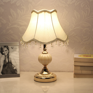 欧式卧室装饰婚房温馨个性小台灯，创意现代可调光led节能床头灯
